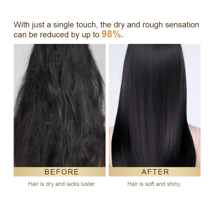 SILLKVA Argan Oil Hair Serum For Dry, Flyaway & Frizzy Hair