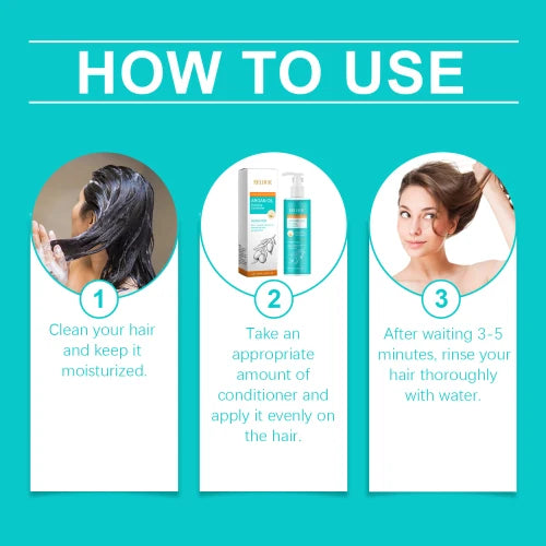 EELHOE Argan Oil Moisturizing Conditioner Nourishes Hydrates Dry And Improves Smooth Hair