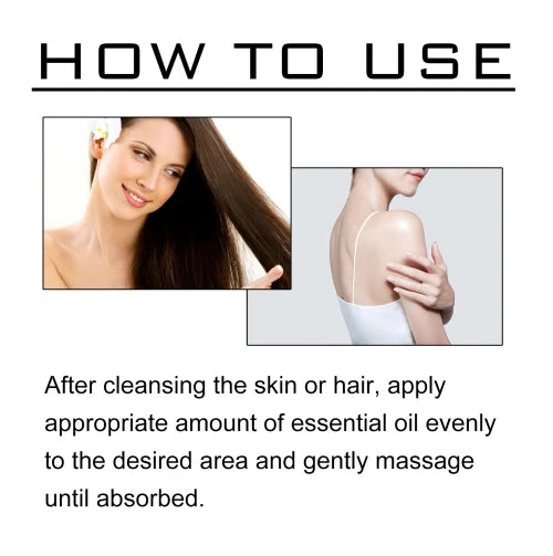 OceAura Argan Repair Dry Short-Tempered Moist Skin Multi-Effect Raise Hair Oil