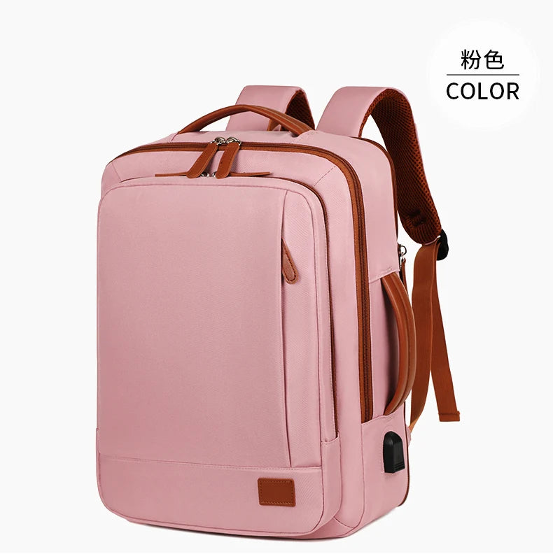 Business - style double - shoulder backpacks. They are large - capacity unisex backpacks with a sense of high - end. They are co