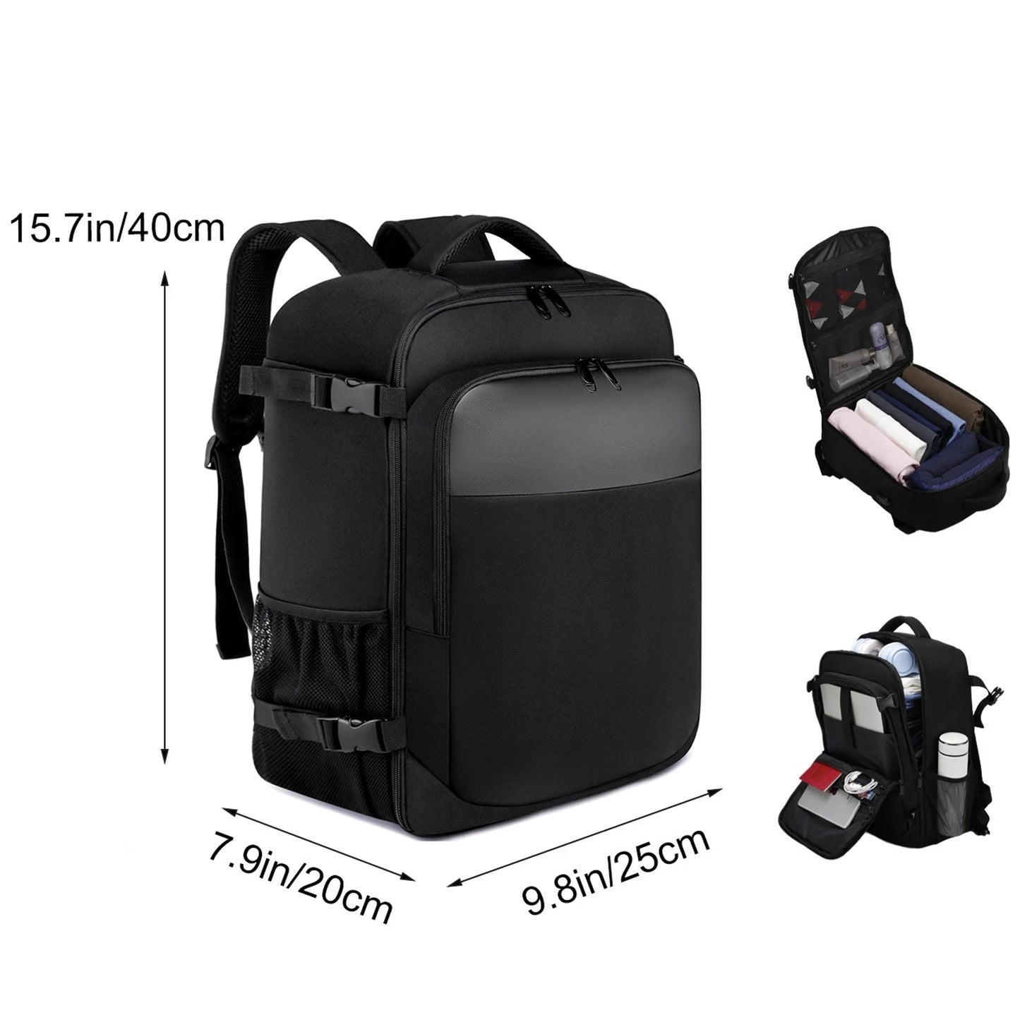Geestock Travel Backpack Ryanair 40x20x25 Travel Cabin Bag 45x30x20 Easyjet Airplane Cabin Backpack Suitcase Laptop Backpacks