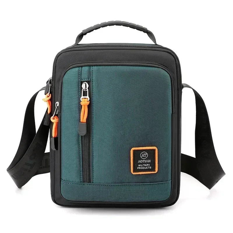 Multi-Function Men's Bag High Quality Nylon Man Messenger Bag Crossbody Bags Fashion Casual Men's Small Bag Handbag Shoulder