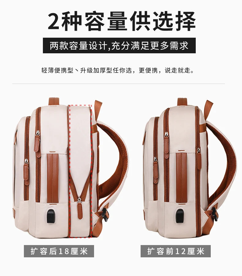 Business - style double - shoulder backpacks. They are large - capacity unisex backpacks with a sense of high - end. They are co