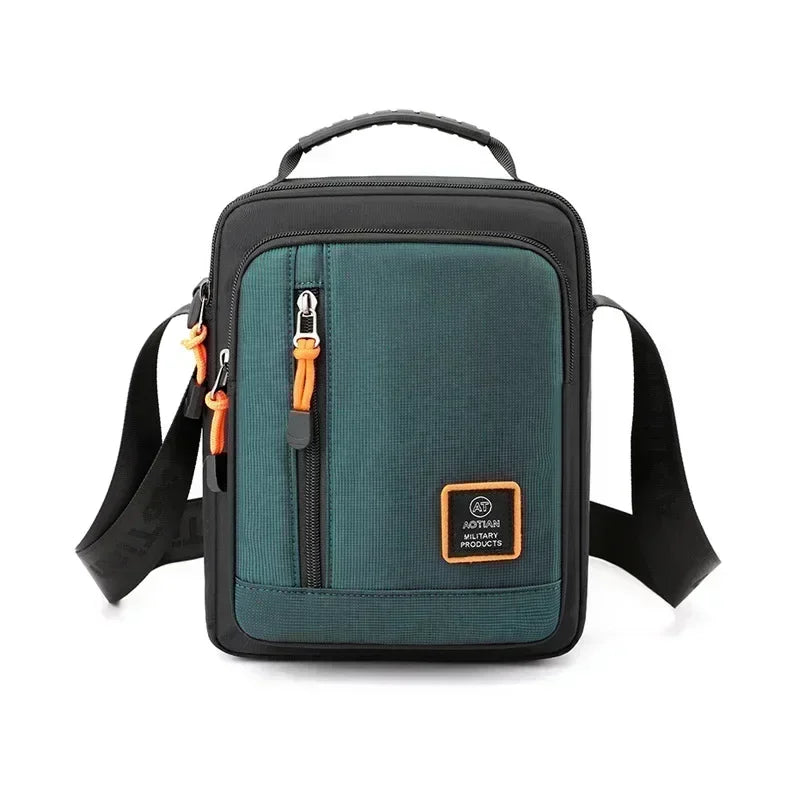Multi-Function Men's Bag High Quality Nylon Man Messenger Bag Crossbody Bags Fashion Casual Men's Small Bag Handbag Shoulder