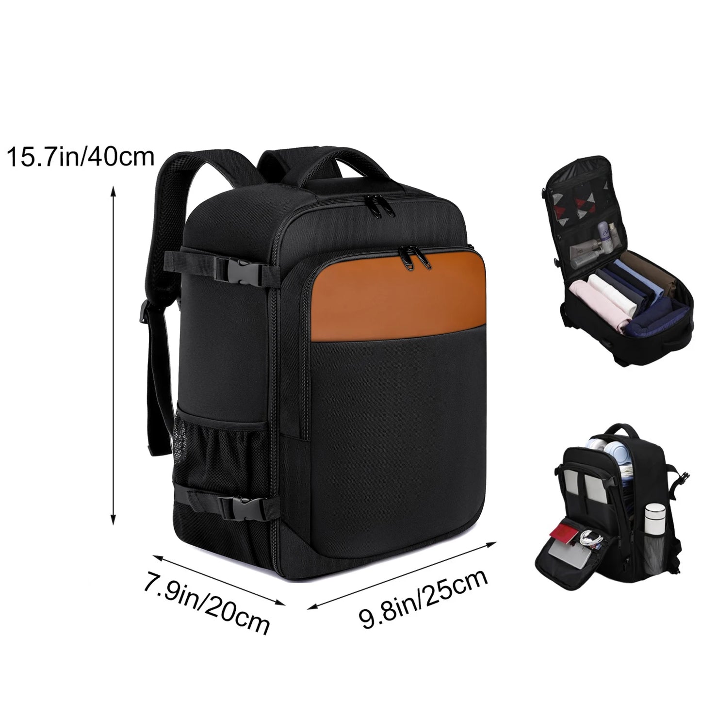 Geestock Travel Backpack Ryanair 40x20x25 Travel Cabin Bag 45x30x20 Easyjet Airplane Cabin Backpack Suitcase Laptop Backpacks