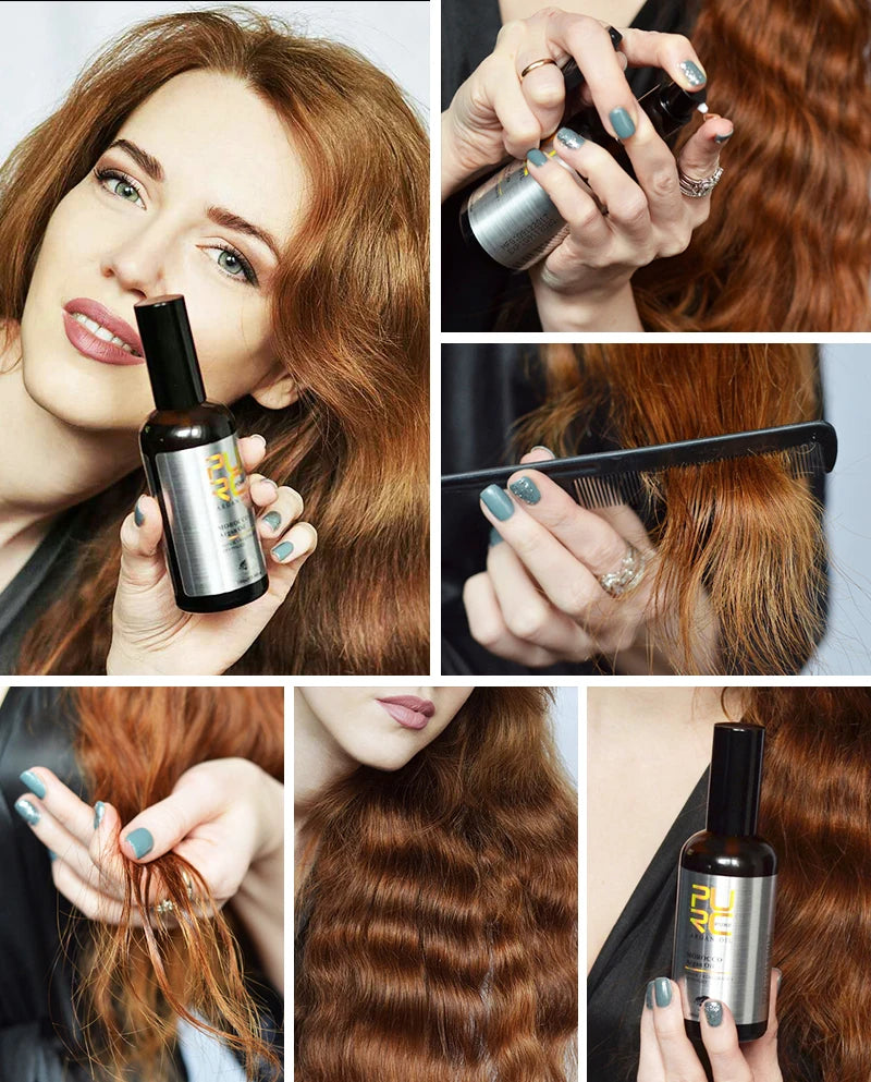 Layden Pure Argan Oil Moisturizes and Conditions Scalp Roots and Strands to Help Support Thick, Full, Healthy-looking Hair