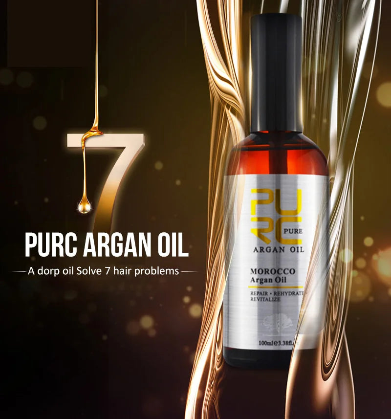 Layden Pure Argan Oil Moisturizes and Conditions Scalp Roots and Strands to Help Support Thick, Full, Healthy-looking Hair