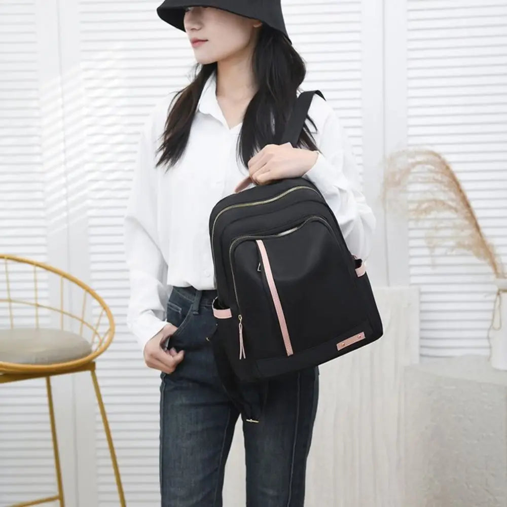 New Fashion Multifunctional Anti-theft Backpacks Oxford Shoulder Bags for Teenagers Girls Large Capacity Travel School Handbags