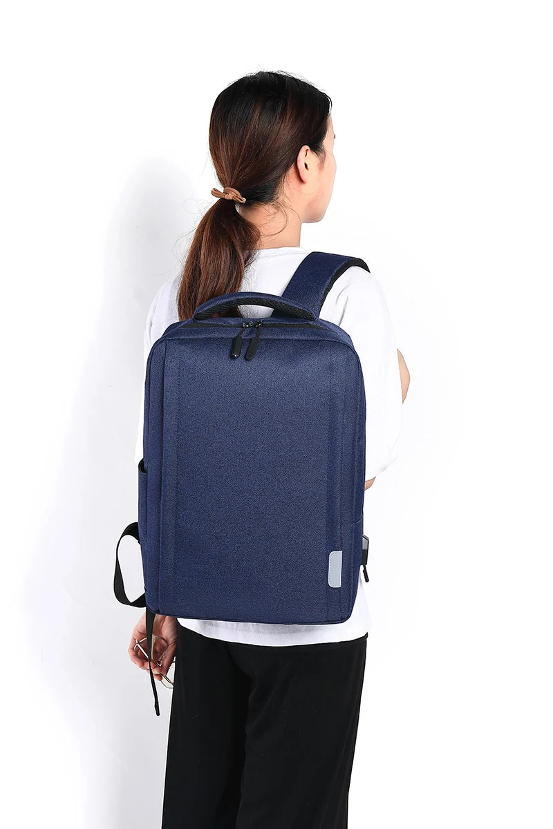 Women Men's Oxford Business Backpack 16 Inch Laptop Bag Students' School Books Bags Waterproof USB Charging Travel Backpacks