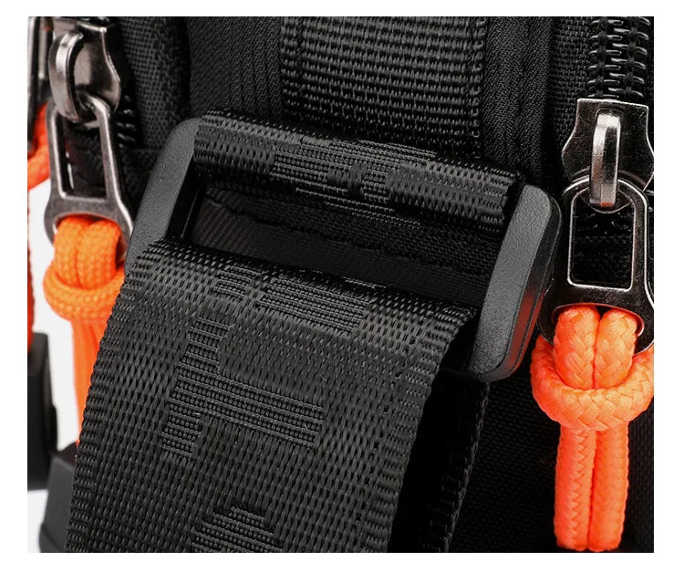 Multi-Function Men's Bag High Quality Nylon Man Messenger Bag Crossbody Bags Fashion Casual Men's Small Bag Handbag Shoulder