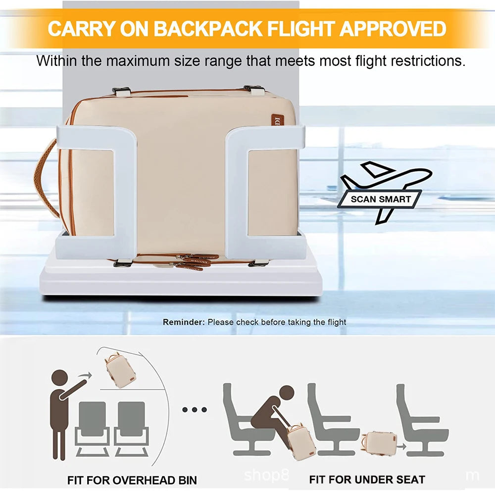 Geestock Travel Backpack Ryanair 40x20x25 Travel Cabin Bag 45x30x20 Easyjet Airplane Cabin Backpack Suitcase Laptop Backpacks