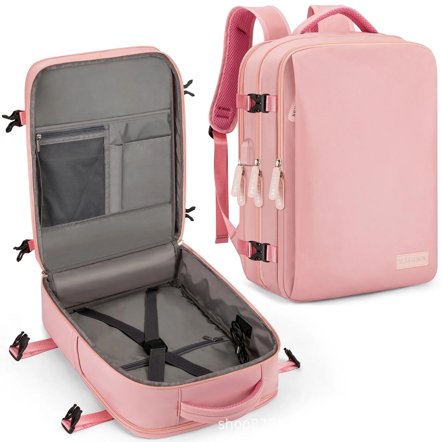 Geestock Travel Backpack Ryanair 40x20x25 Travel Cabin Bag 45x30x20 Easyjet Airplane Cabin Backpack Suitcase Laptop Backpacks