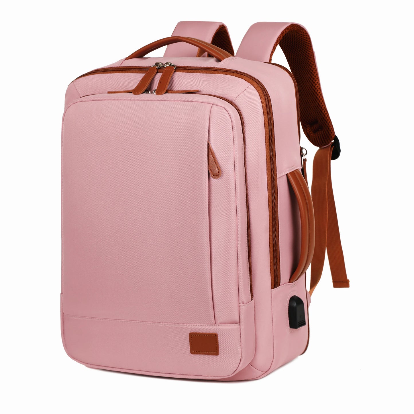 Business - style double - shoulder backpacks. They are large - capacity unisex backpacks with a sense of high - end. They are co