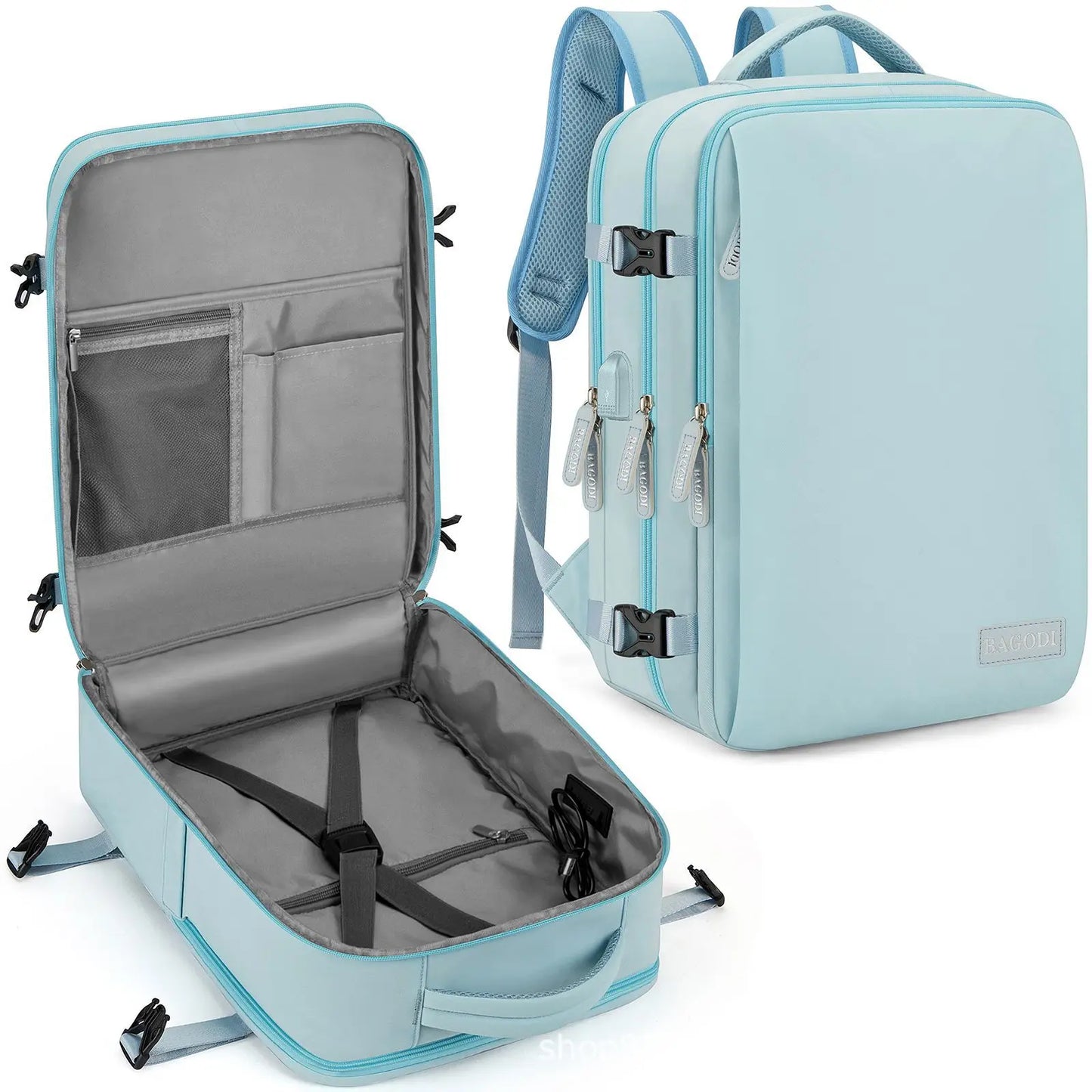 Geestock Travel Backpack Ryanair 40x20x25 Travel Cabin Bag 45x30x20 Easyjet Airplane Cabin Backpack Suitcase Laptop Backpacks