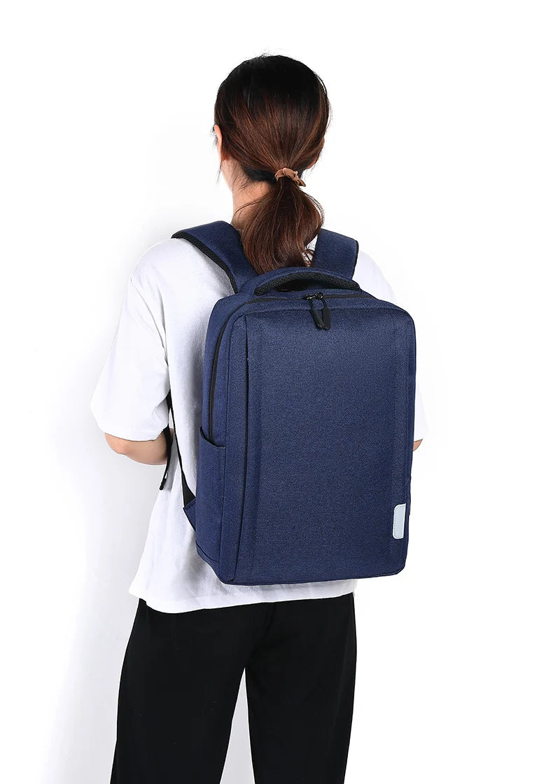 Women Men's Oxford Business Backpack 16 Inch Laptop Bag Students' School Books Bags Waterproof USB Charging Travel Backpacks
