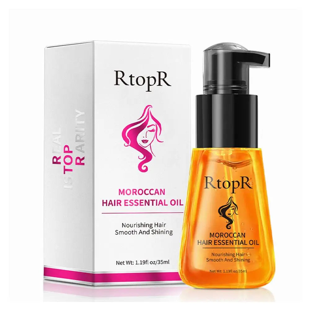 Morocco Argan Hair Oil Care Essence Nourishing Repair Damaged Improve Split Hair Rough Remove Greasy Treatment Hair Care 30/70ml