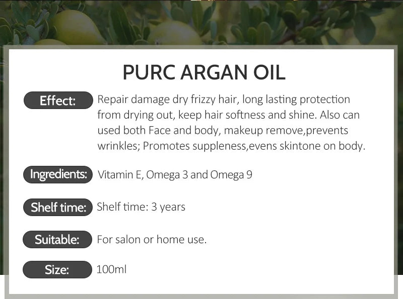 Layden Pure Argan Oil Moisturizes and Conditions Scalp Roots and Strands to Help Support Thick, Full, Healthy-looking Hair