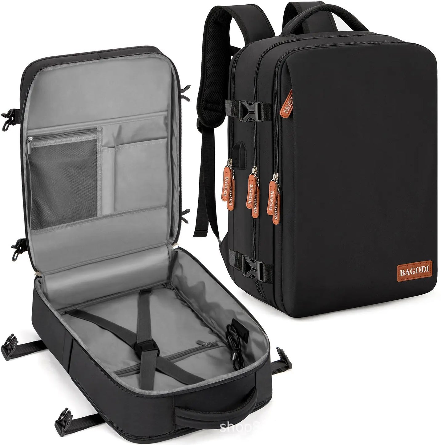 Geestock Travel Backpack Ryanair 40x20x25 Travel Cabin Bag 45x30x20 Easyjet Airplane Cabin Backpack Suitcase Laptop Backpacks
