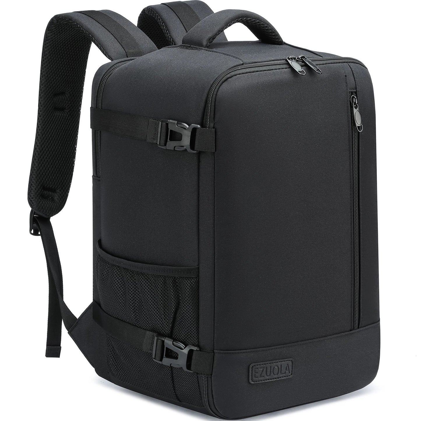 EZUOLA Hand luggage 40x20x25 Air travel bag,with laptop compartment, portable luggage for men, students, business people, school