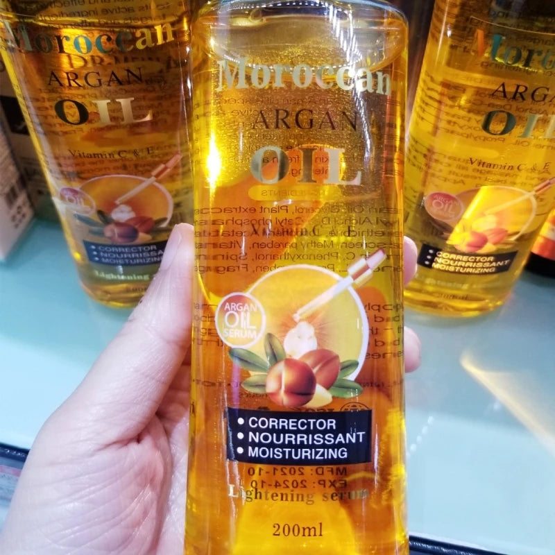 Layden Pure Argan Oil Moisturizes and Conditions Scalp Roots and Strands to Help Support Thick, Full, Healthy-looking Hair