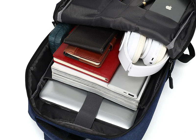 Women Men's Oxford Business Backpack 16 Inch Laptop Bag Students' School Books Bags Waterproof USB Charging Travel Backpacks