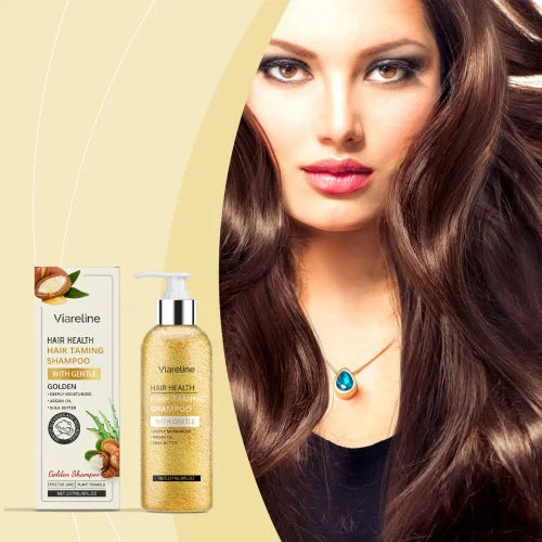 Viareline Argan Oil Shampoo Scalp Cleansing Gentle Moisturizing Smooth Shampoo