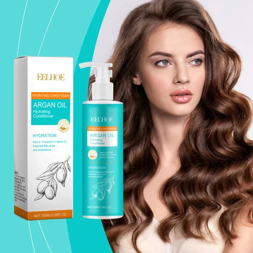 EELHOE Argan Oil Moisturizing Conditioner Nourishes Hydrates Dry And Improves Smooth Hair