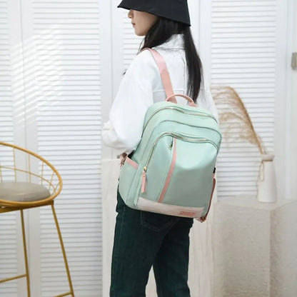 New Fashion Multifunctional Anti-theft Backpacks Oxford Shoulder Bags for Teenagers Girls Large Capacity Travel School Handbags