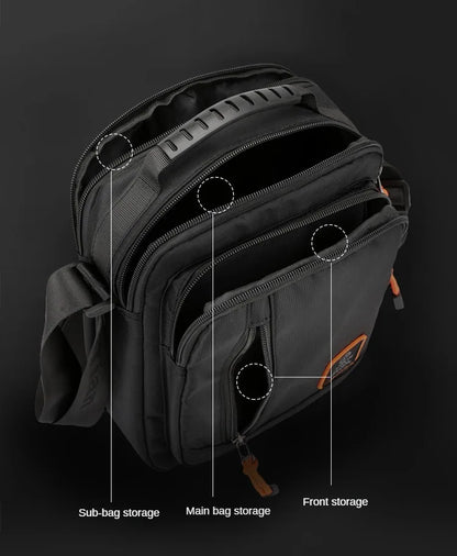 Multi-Function Men's Bag High Quality Nylon Man Messenger Bag Crossbody Bags Fashion Casual Men's Small Bag Handbag Shoulder