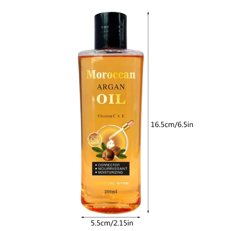 Layden Pure Argan Oil Moisturizes and Conditions Scalp Roots and Strands to Help Support Thick, Full, Healthy-looking Hair