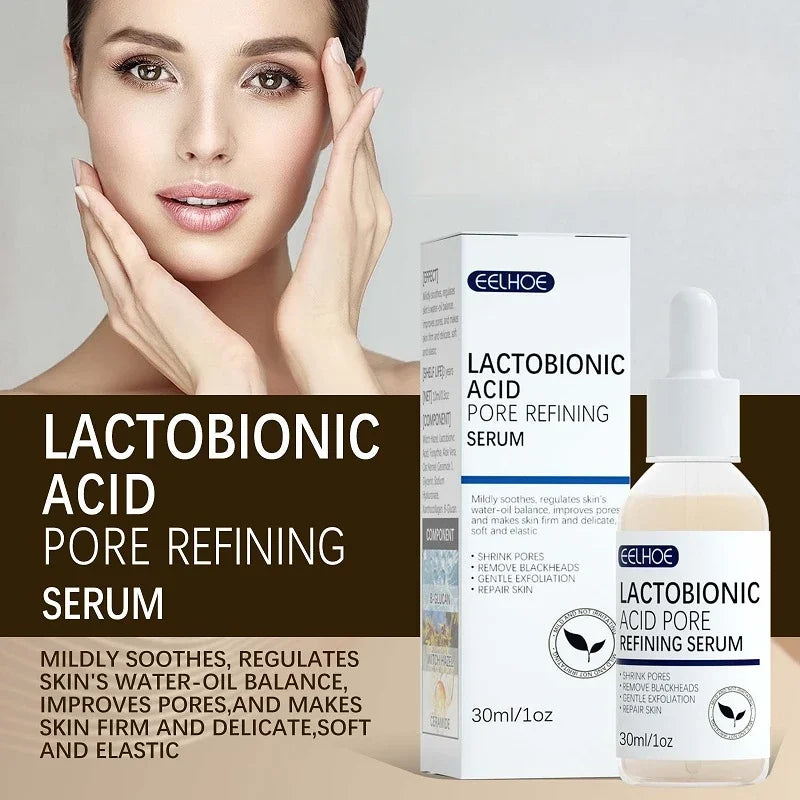 Lactobionic Acid Pore Refining Facial Serum - Anti-Aging & Brightening