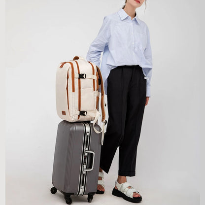 Geestock Travel Backpack Ryanair 40x20x25 Travel Cabin Bag 45x30x20 Easyjet Airplane Cabin Backpack Suitcase Laptop Backpacks