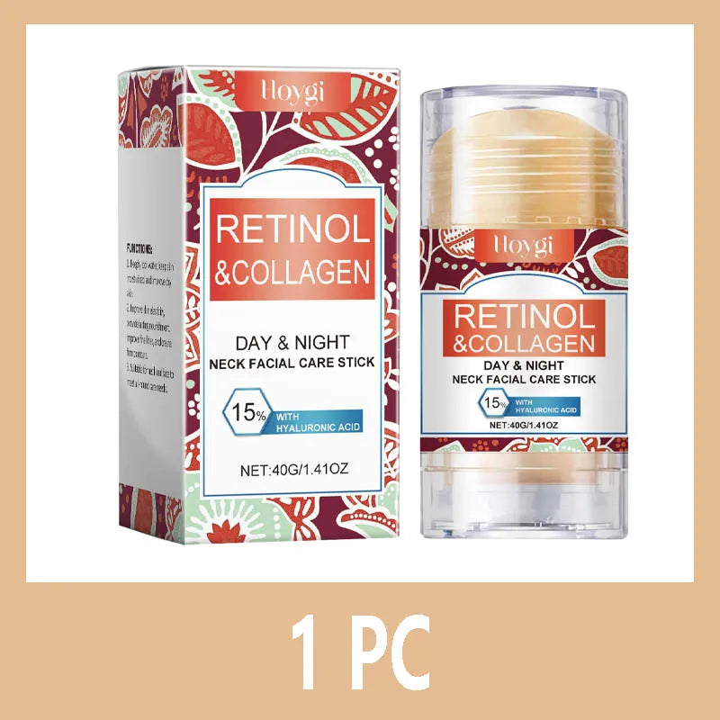 Retinol & Collagen Neck Cream - 40g | Firming, Moisturizing & Lifting | Hyaluronic Acid for All Skin Types