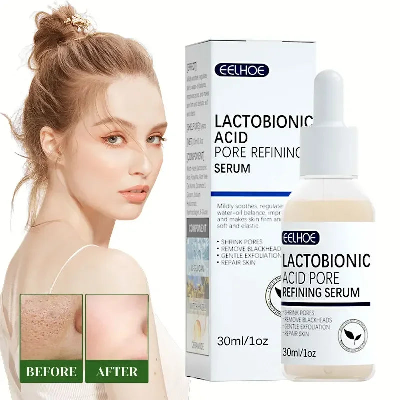 Lactobionic Acid Pore Refining Facial Serum - Anti-Aging & Brightening