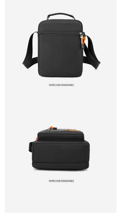 Multi-Function Men's Bag High Quality Nylon Man Messenger Bag Crossbody Bags Fashion Casual Men's Small Bag Handbag Shoulder