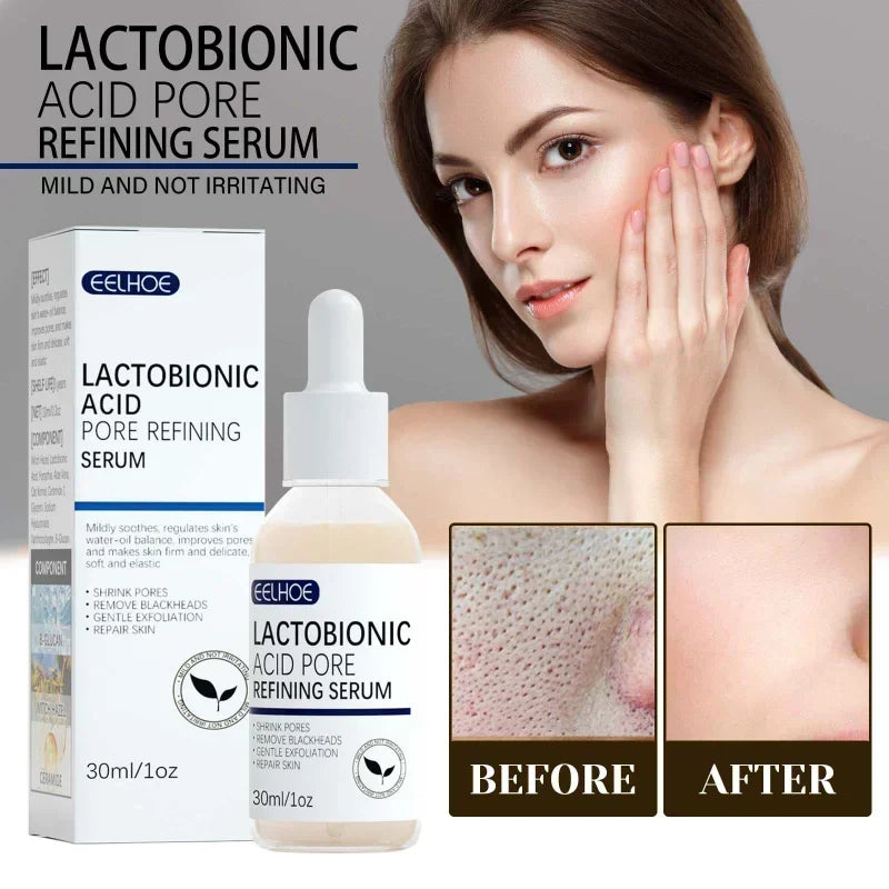 Lactobionic Acid Pore Refining Facial Serum - Anti-Aging & Brightening