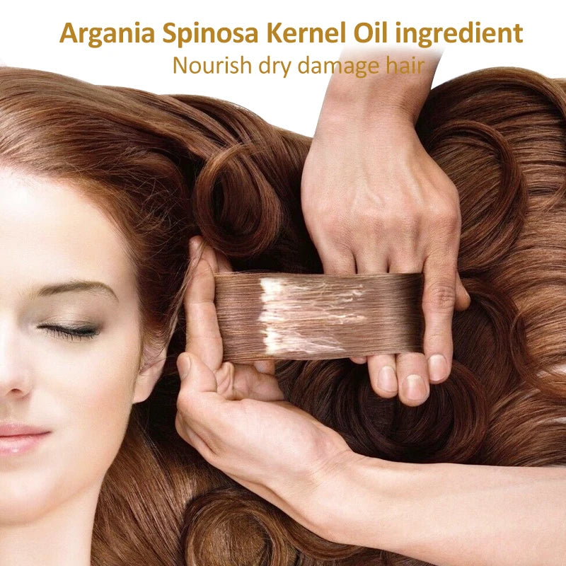 PURC Magical Hair Mask Argan Oil Keratin Hair Treatment Smoothing Straightening Repair Dry Damage Masks Hair Care