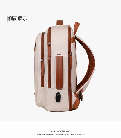 Business - style double - shoulder backpacks. They are large - capacity unisex backpacks with a sense of high - end. They are co