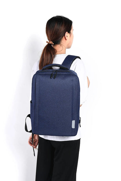 Women Men's Oxford Business Backpack 16 Inch Laptop Bag Students' School Books Bags Waterproof USB Charging Travel Backpacks