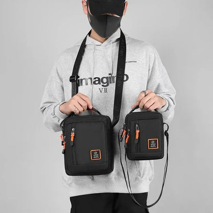 Multi-Function Men's Bag High Quality Nylon Man Messenger Bag Crossbody Bags Fashion Casual Men's Small Bag Handbag Shoulder