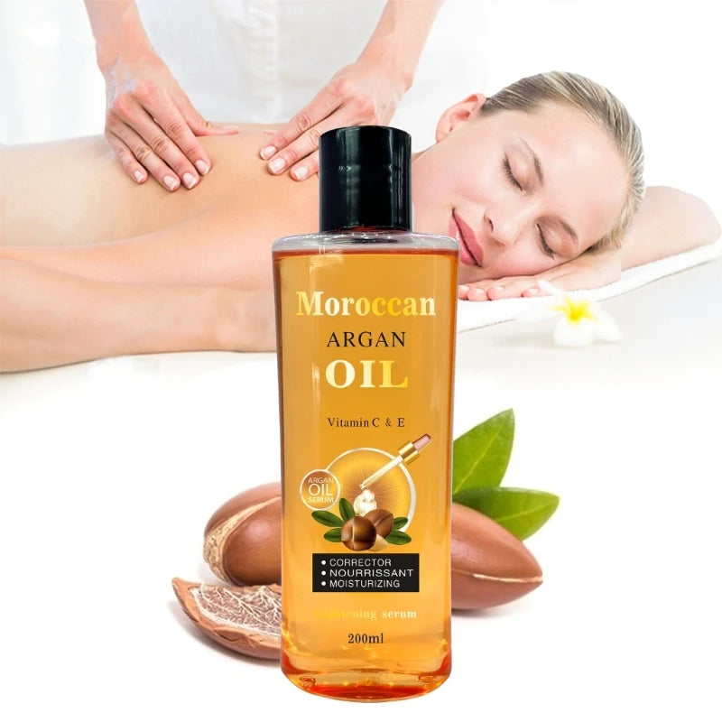 Layden Pure Argan Oil Moisturizes and Conditions Scalp Roots and Strands to Help Support Thick, Full, Healthy-looking Hair