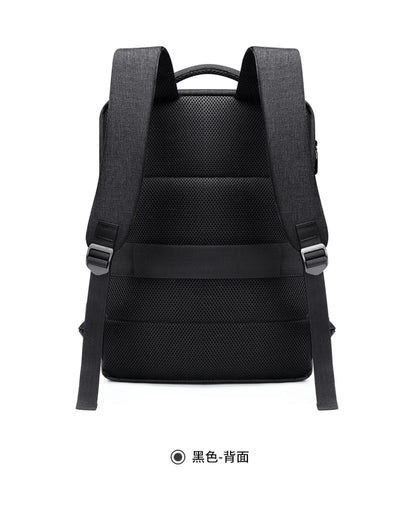 GOLF Business Laptop Backpack Slim Waterproof Men Back Pack Black Lightweight Notebook Bag 15 6 Inch With Compartment Shockproof