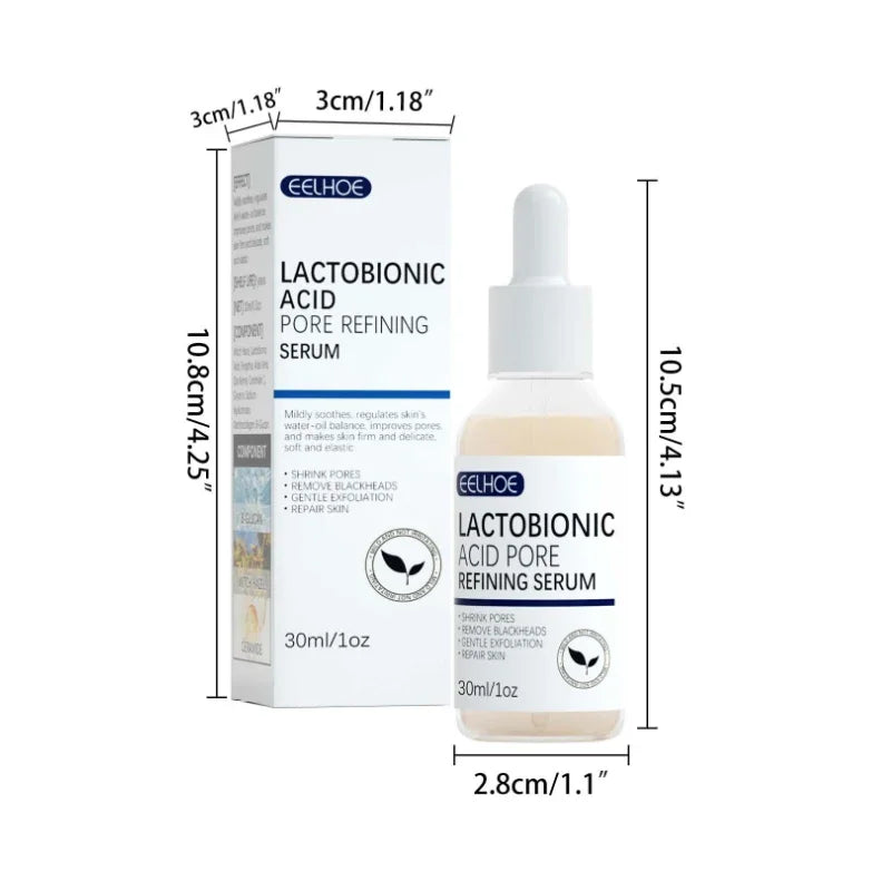 Lactobionic Acid Pore Refining Facial Serum - Anti-Aging & Brightening