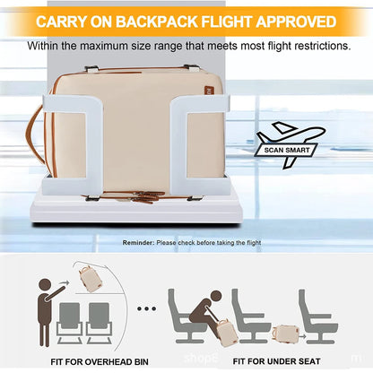 Geestock Travel Backpack Ryanair 40x20x25 Travel Cabin Bag 45x30x20 Easyjet Airplane Cabin Backpack Suitcase Laptop Backpacks