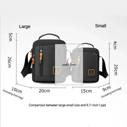 Multi-Function Men's Bag High Quality Nylon Man Messenger Bag Crossbody Bags Fashion Casual Men's Small Bag Handbag Shoulder