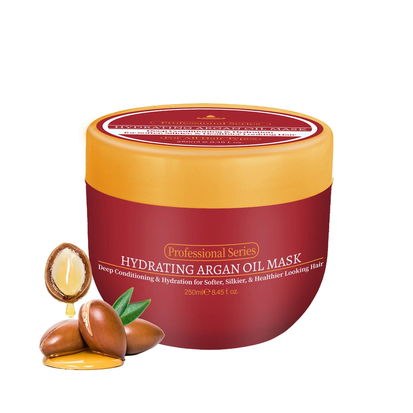 Layden Pure Argan Oil Moisturizes and Conditions Scalp Roots and Strands to Help Support Thick, Full, Healthy-looking Hair