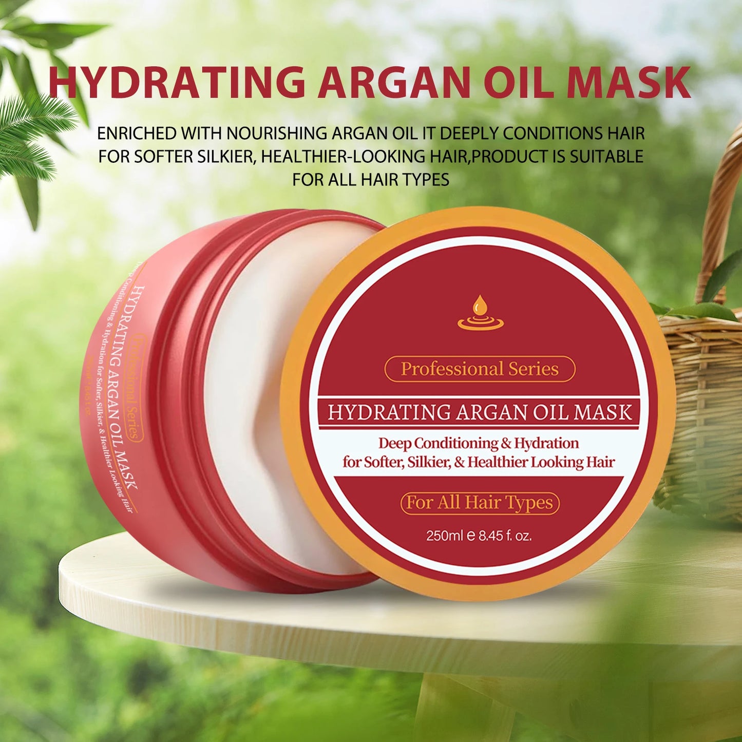 Layden Pure Argan Oil Moisturizes and Conditions Scalp Roots and Strands to Help Support Thick, Full, Healthy-looking Hair