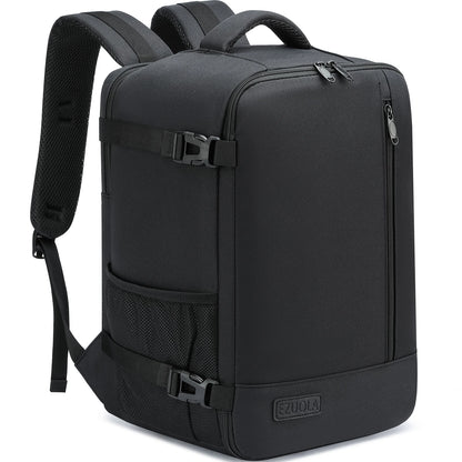 EZUOLA Hand luggage 40x20x25 Air travel bag,with laptop compartment, portable luggage for men, students, business people, school