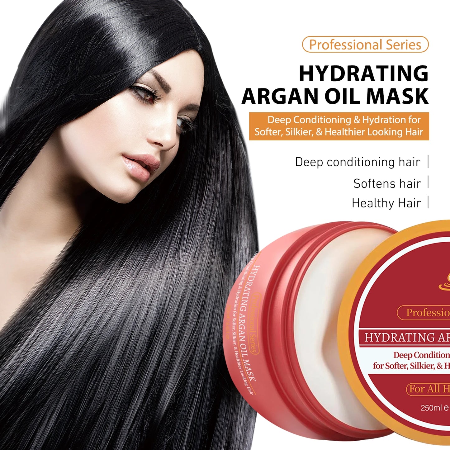 Layden Pure Argan Oil Moisturizes and Conditions Scalp Roots and Strands to Help Support Thick, Full, Healthy-looking Hair