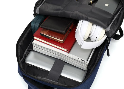 Women Men's Oxford Business Backpack 16 Inch Laptop Bag Students' School Books Bags Waterproof USB Charging Travel Backpacks